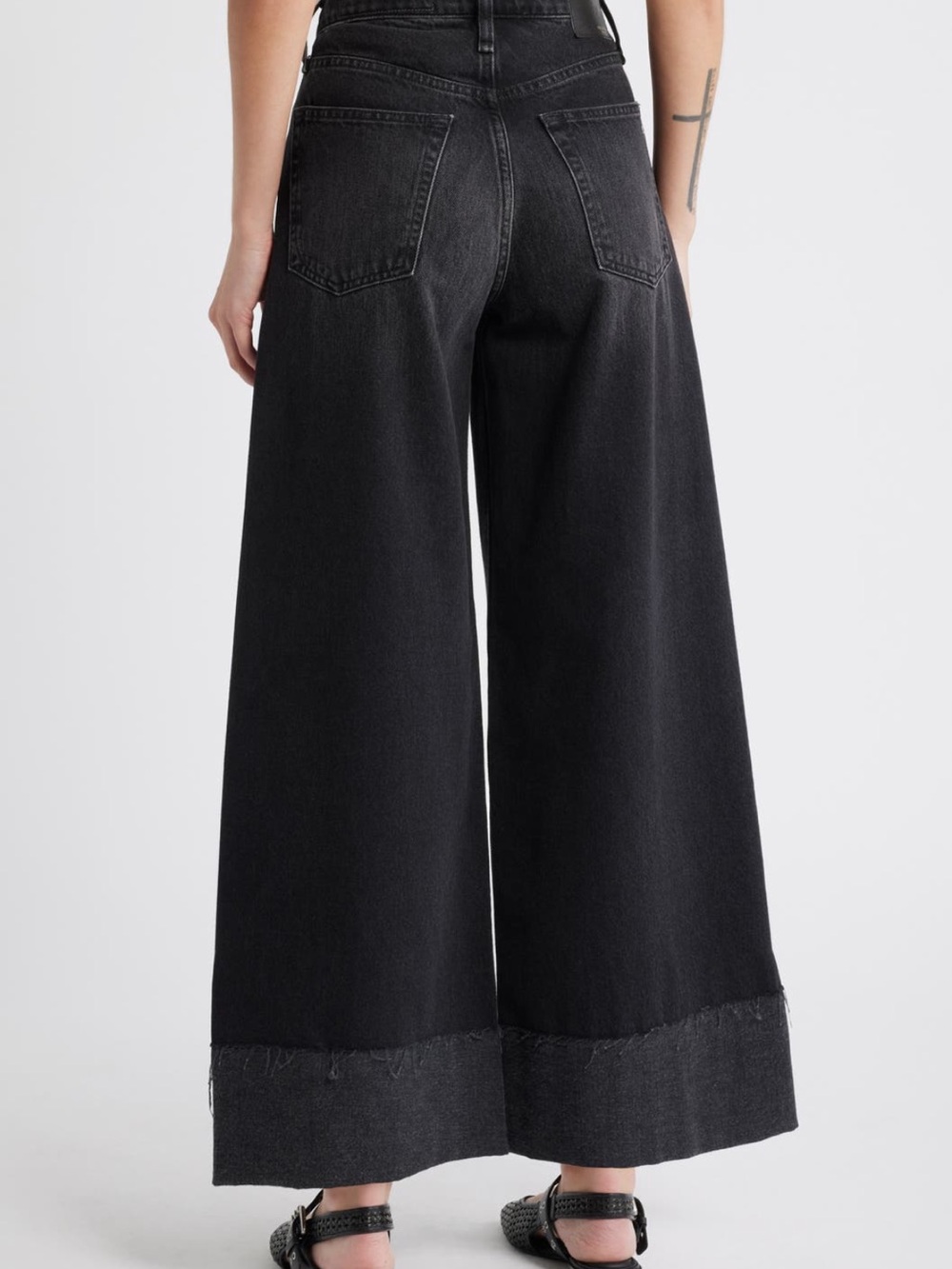 rag & bone Sofie High Rise Ankle Ultra Wide Jeans - Picture 2 of 6
